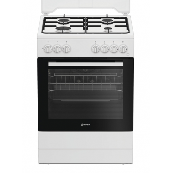 INDESIT I6G3PMW Μεικτή ελεύθερη κουζίνα 60cm INDESIT I6G3PMW Μεικτή ελεύθερη κουζίνα 60cm